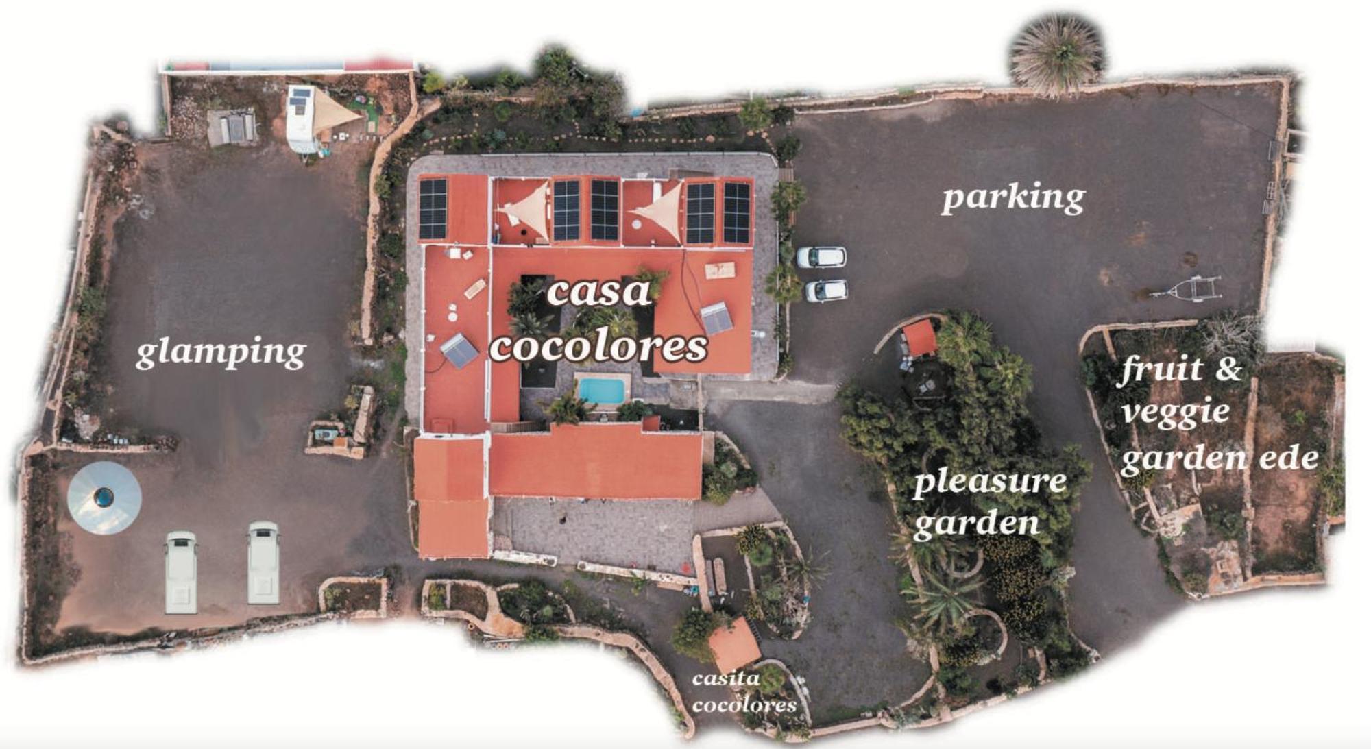 Casa Cocolores Villaverde  Exteriér fotografie